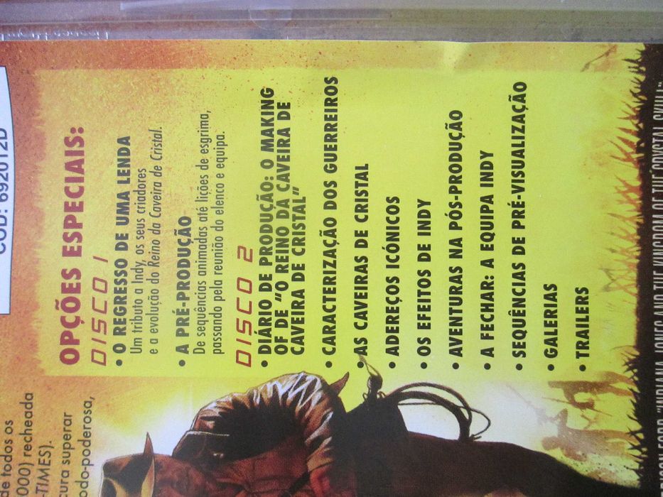 Indiana Jones e o Reino da Caveira de Cristal - ed. 2 discos em lata