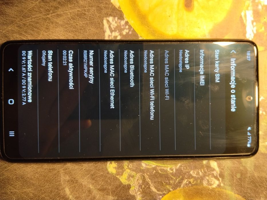 Witam sprzedam Samsung Galaxy M31s