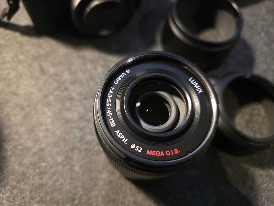 Panasonic Lumix G100D + 3 lentes, nova