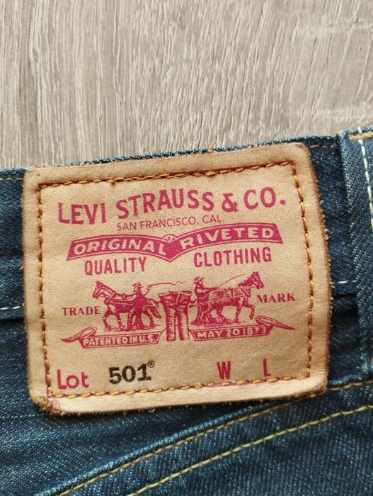 Spodnie męskie Levi's Strauss 501