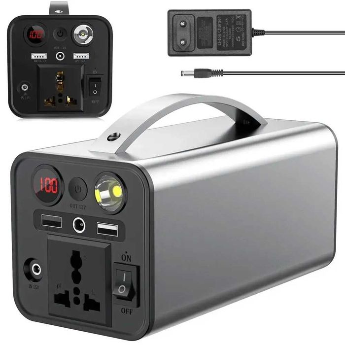 Зарядная станция OKD180 45000мАч / Электростанция для дома / Power Bank /2хUSB, DC12V ДБЖ повербанк