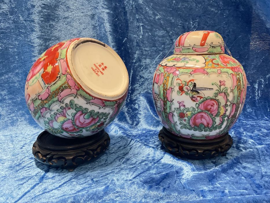 Pots orientais com tampa Par