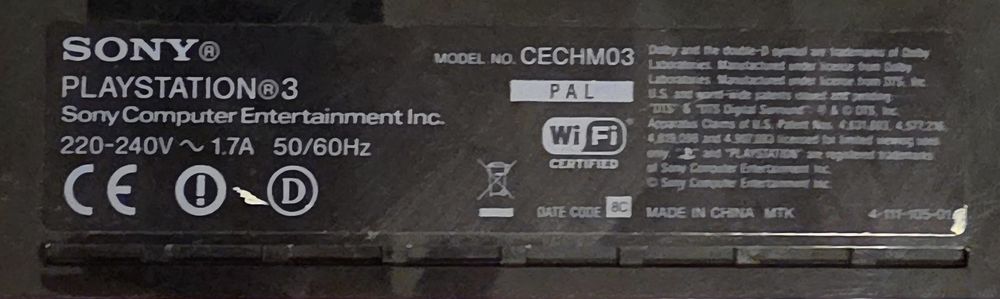 Playstation 3 Fat 80gb + Comando + Jogo