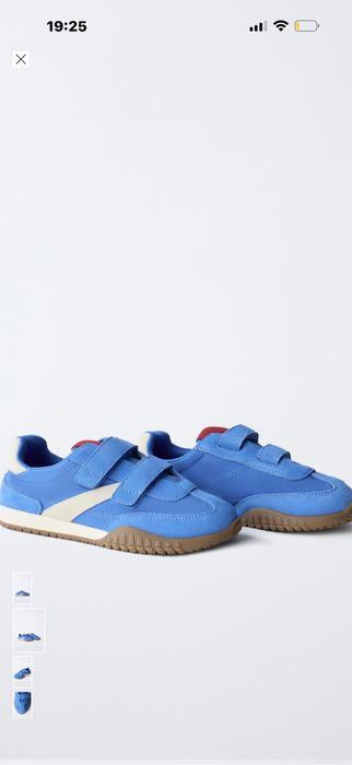 Шкіряні кросівки фірми Zara,розмір  36