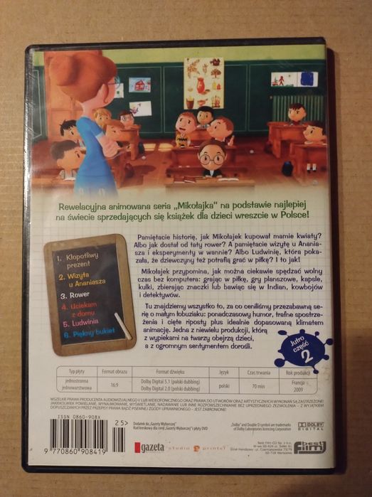 Mikolajek - 2 płyty VCD i DVD