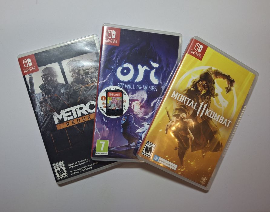 Ігри на Nintendo switch