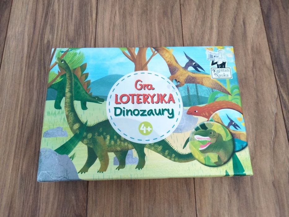 Gra loteryjka dinozaury
