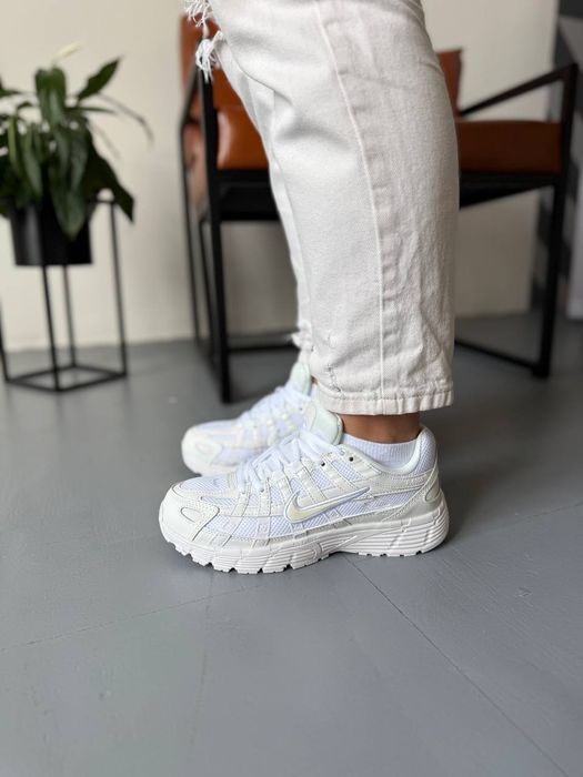 36-45 Nike P-6000 Triple White