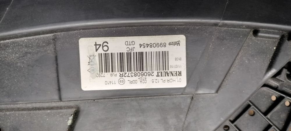 Faróis Renault espace 2024