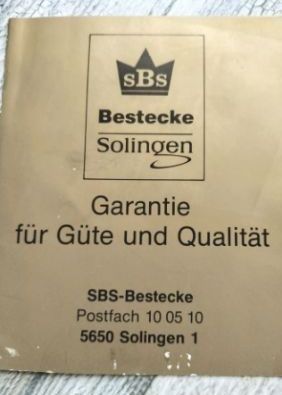 Zestaw SBS Solingen 25 "Wiedeń"
