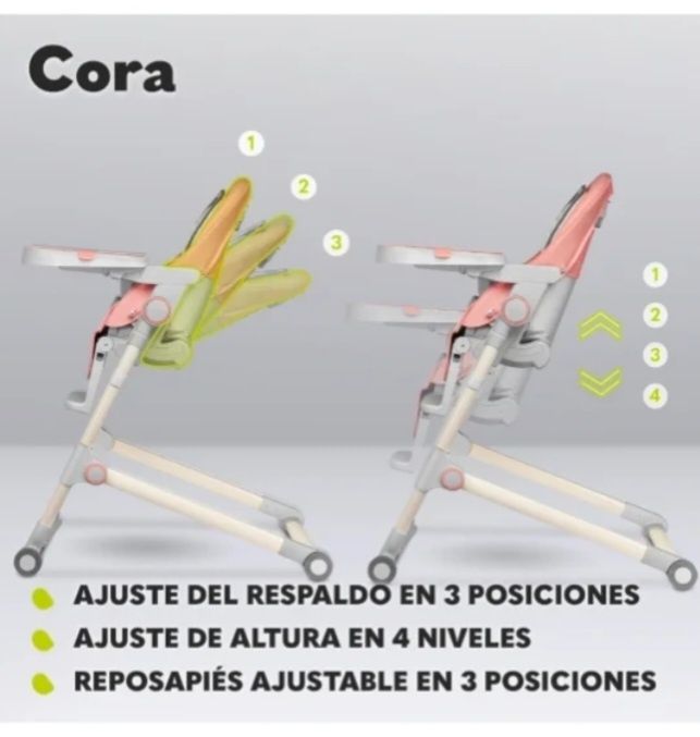 Cadeira alimentação bebé Lionelo