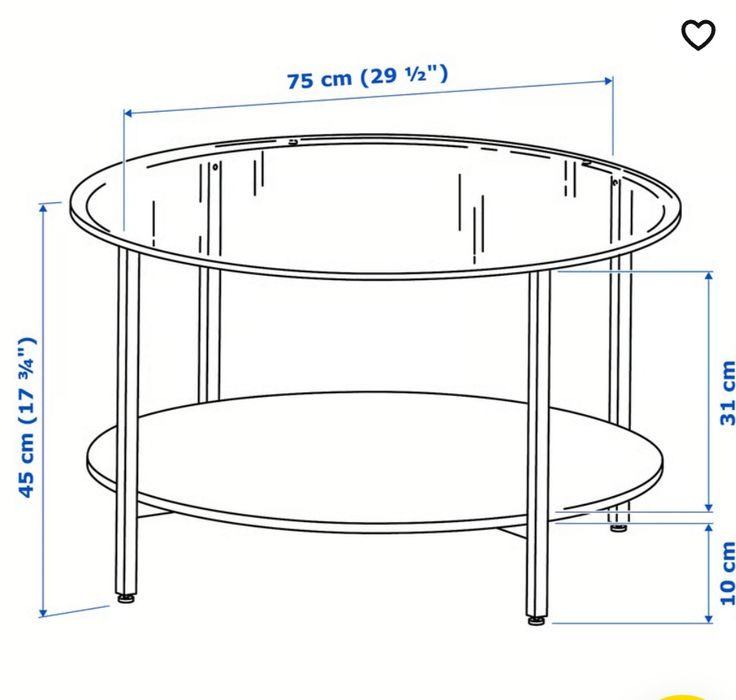 Ikea stolik kawowy