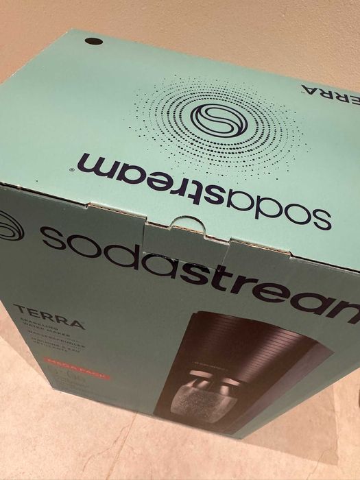 Sodastream TERRA MEGA PACK +3 butelki - NOWY