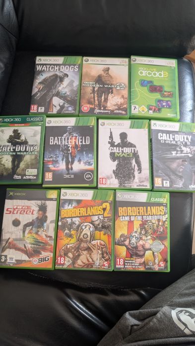 Gry Xbox 360 7sztuk