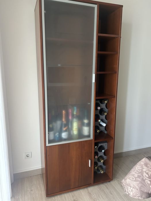 Movel c/vidro de sala