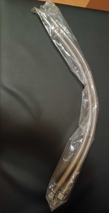 Wężyki przyłączeniowe do baterii 3/8 45cm