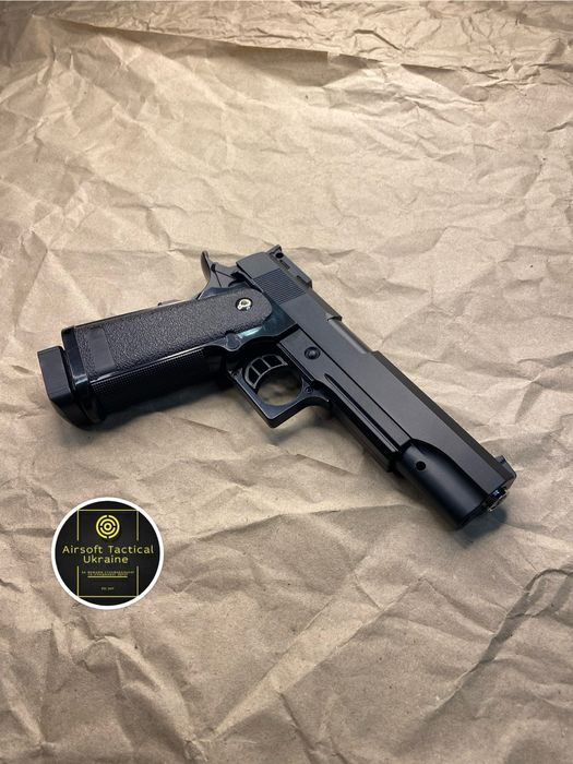 Металевий пістолет з кобурою Hi-Capa - модель G6+ (іграшка)