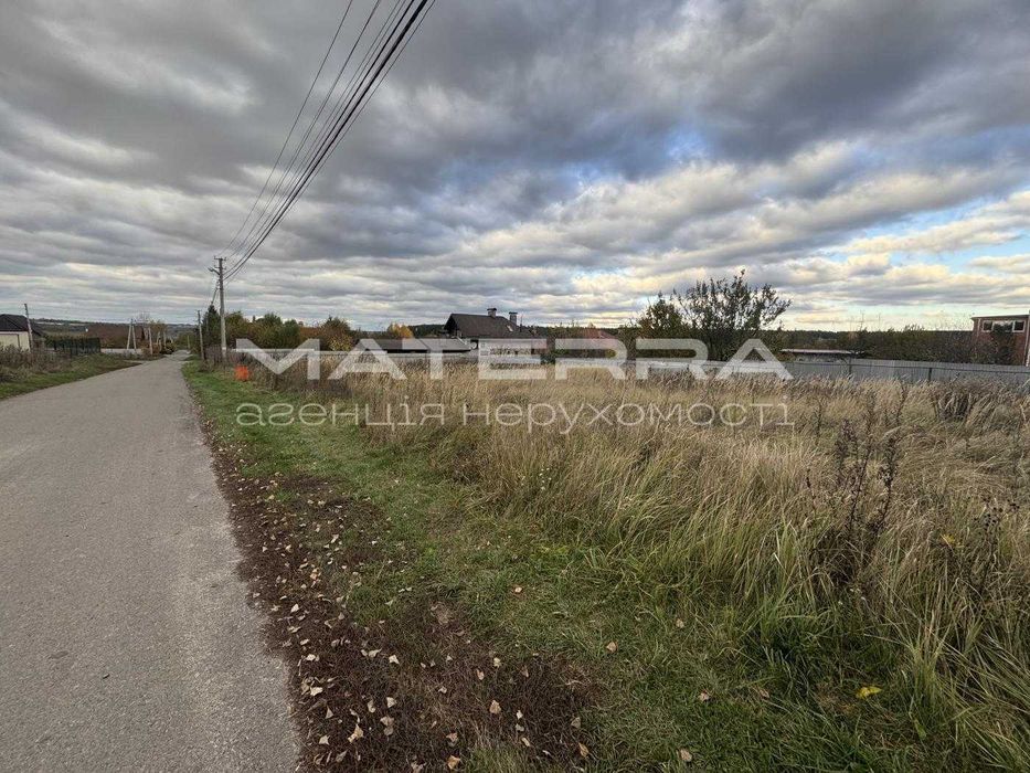 Бобриця Продаж кутової ділянки 14,6 сот під забудову (асфальт дорога)