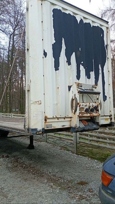 Platforma Krone naczepa, wòzek dolly