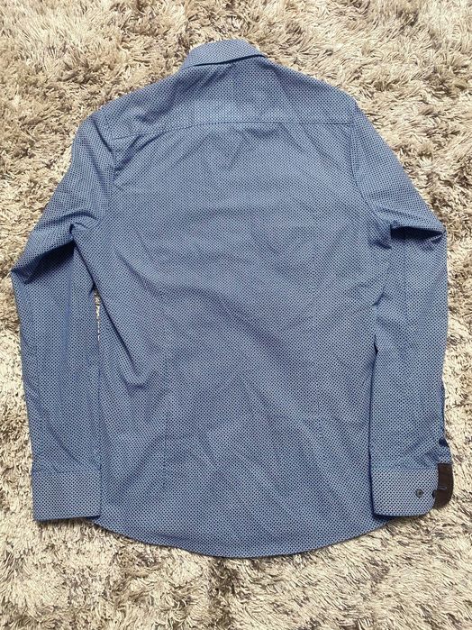 Koszula Męska z kołnierzem OLYMP Body Fit Slim Fit Casual Elegancka