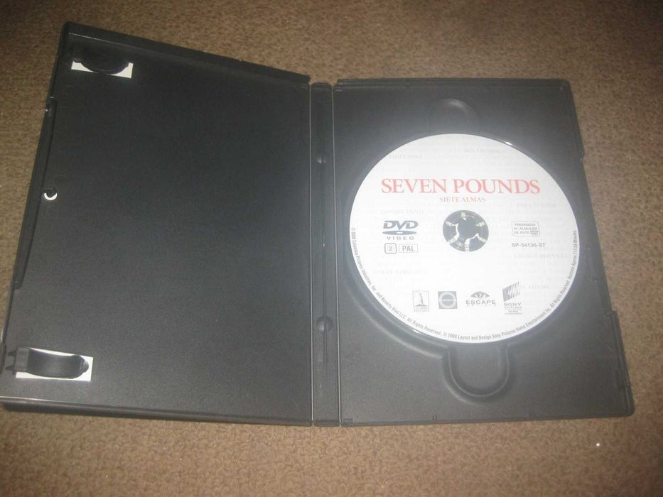 DVD "Sete Vidas" com Will Smith