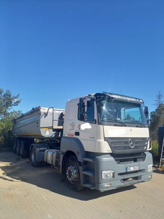 Axor 1840 naczepa wywrotka  wielton 26m³ 13000kgtara