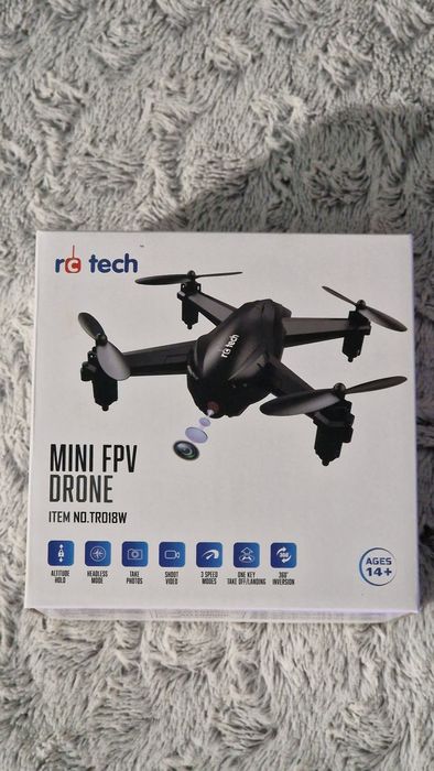 Drone Mini FPV RC Tech – Compacto, Divertido e Fácil de Usar
