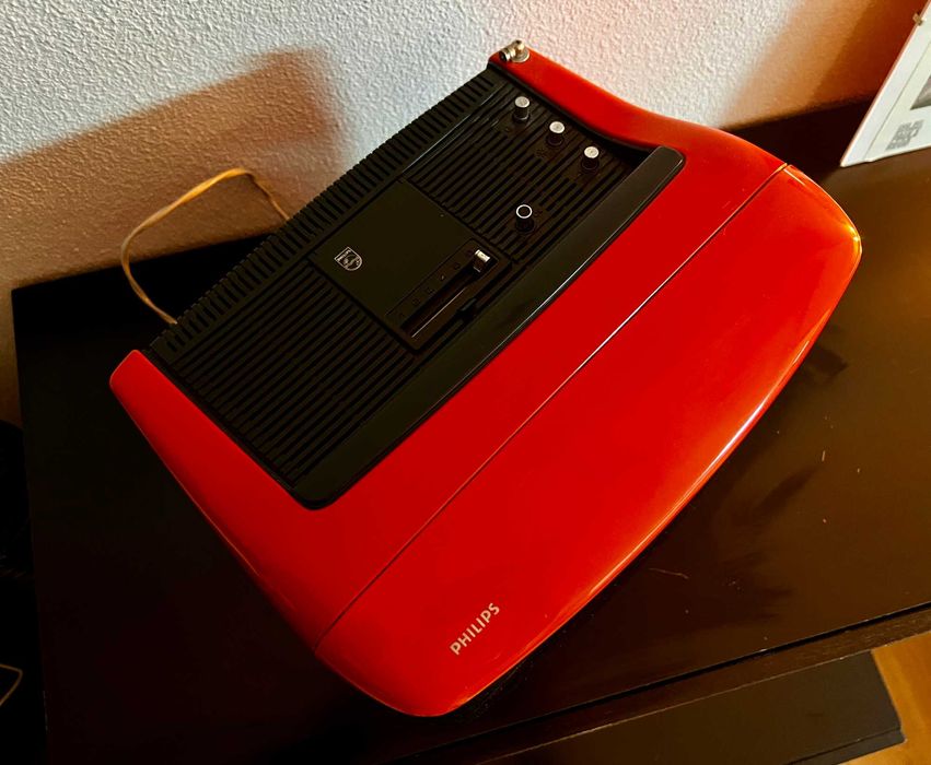 TV Philips Vulcano 12" / Retro / Vintage / Space Age 1974