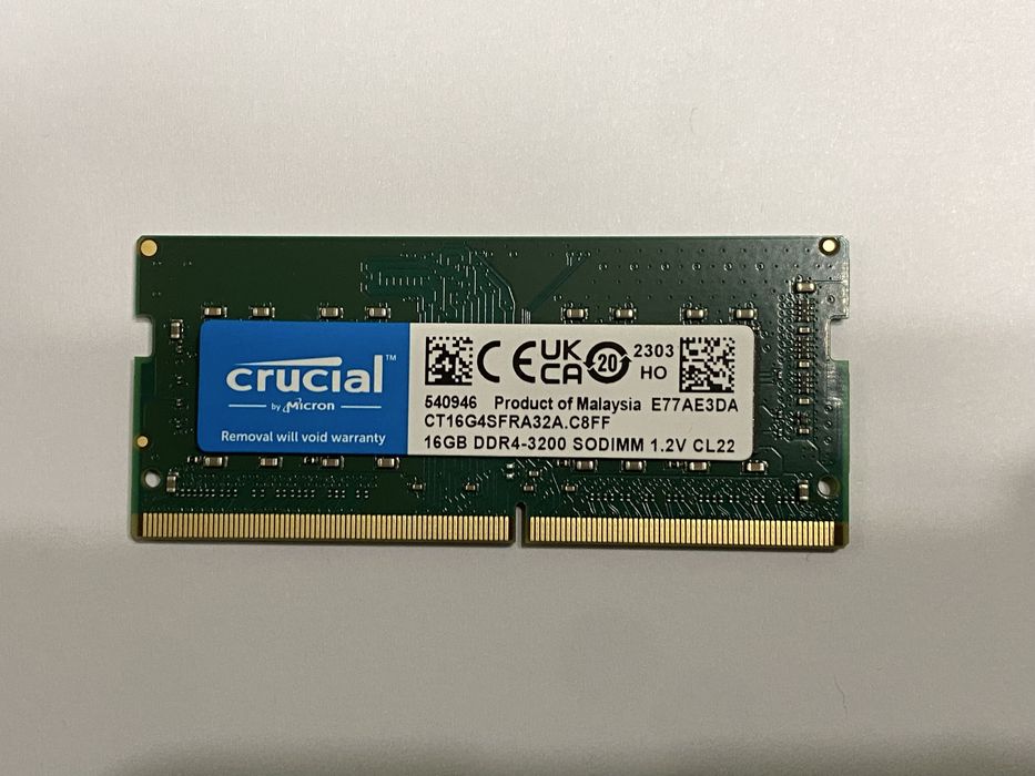 crucial ddr4 3200 - купить ноутбуки и аксессуары - Цена на OLX.ua