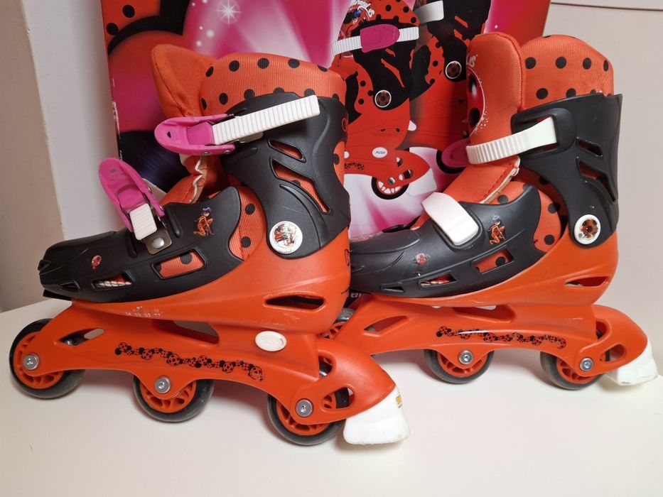 Patins em linha c/ caixa 31-34