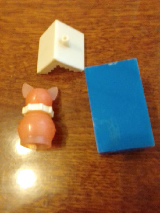 Игрушка поросёнок в домике СССР.