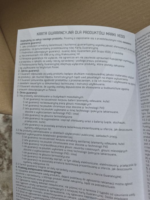 Bateria umywalkowa z korkiem typu kilk-klak