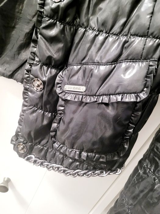 Czarna wiosenna cienka kurtka Liu Jeans M/L