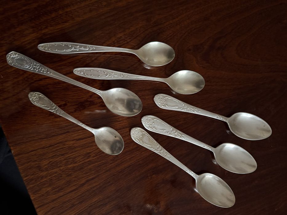 Мельхірові чайні ложечки СССР