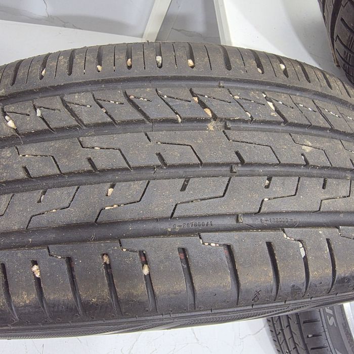 Jantes 17" originais Fiat Stilo com pneus 4x98