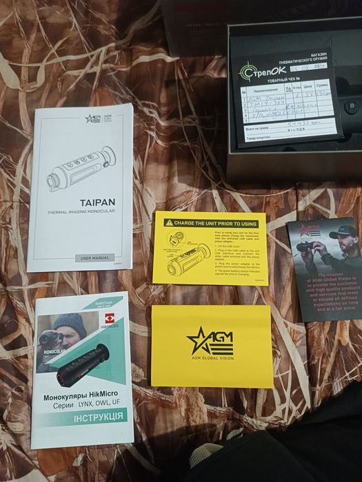 Тепловізор AGM Taipan TM 19-384 продам або обмін на екофлоу дельта 2