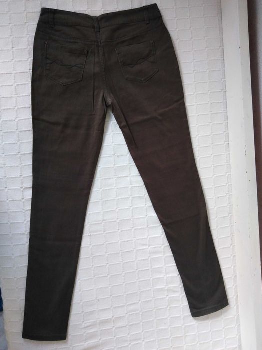 Calças Ganga Castanhas Coloured Skinny Denim Co. 38