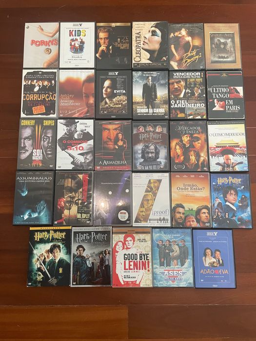 71 DVD’s (muitos deles novos)