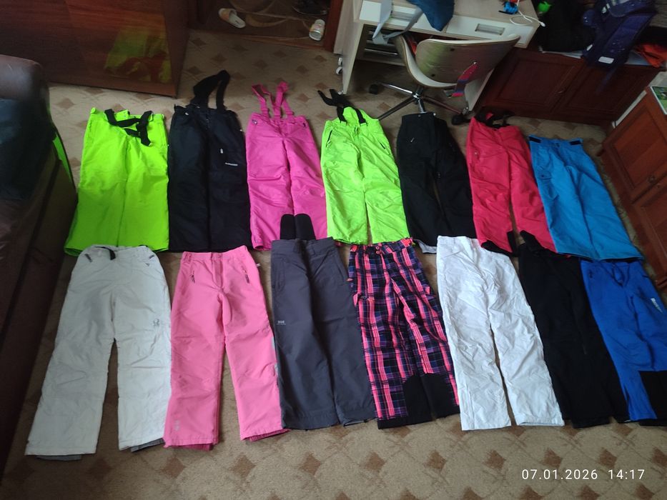 Лижні штани дитини