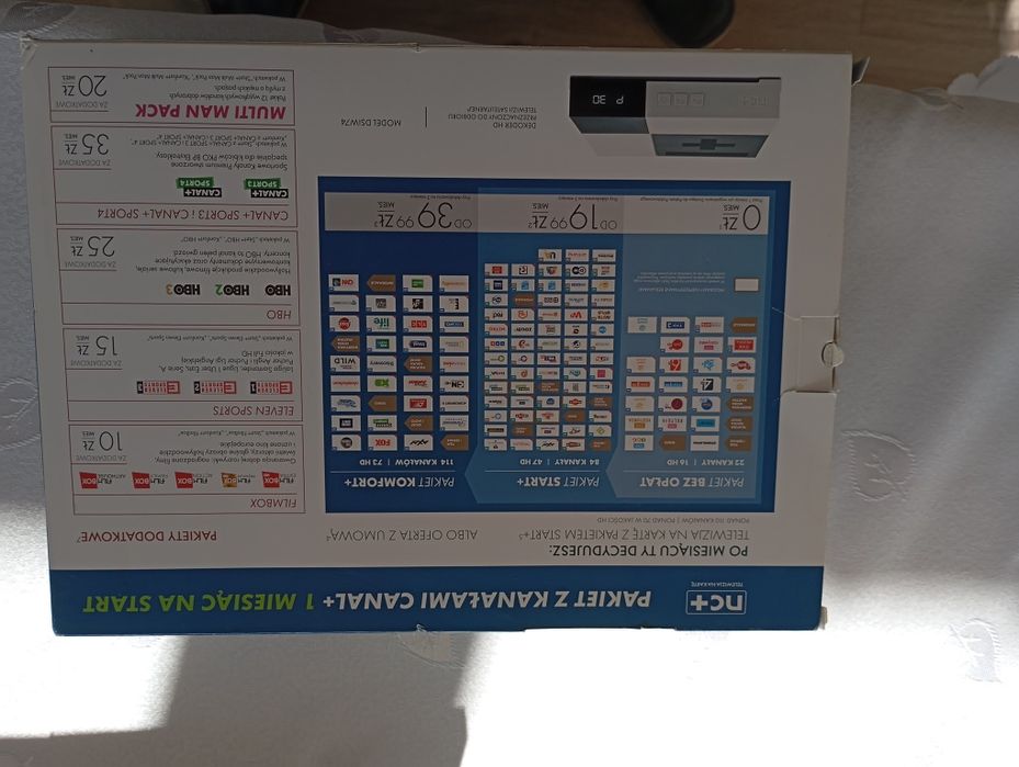 Sprzedam dekoder cyfrowy odbiornik telewizyjny Sagemcom model DSIW 74