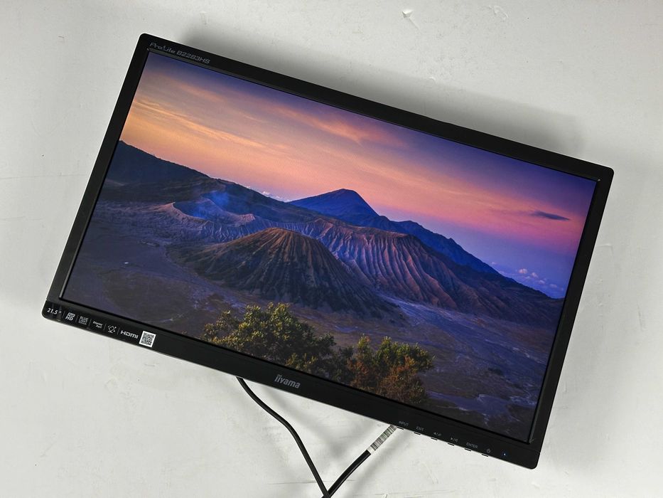 Monitor iiyama ProLite 21.5" Full HD – 1ms | HDMI | DP (Bez nogi)