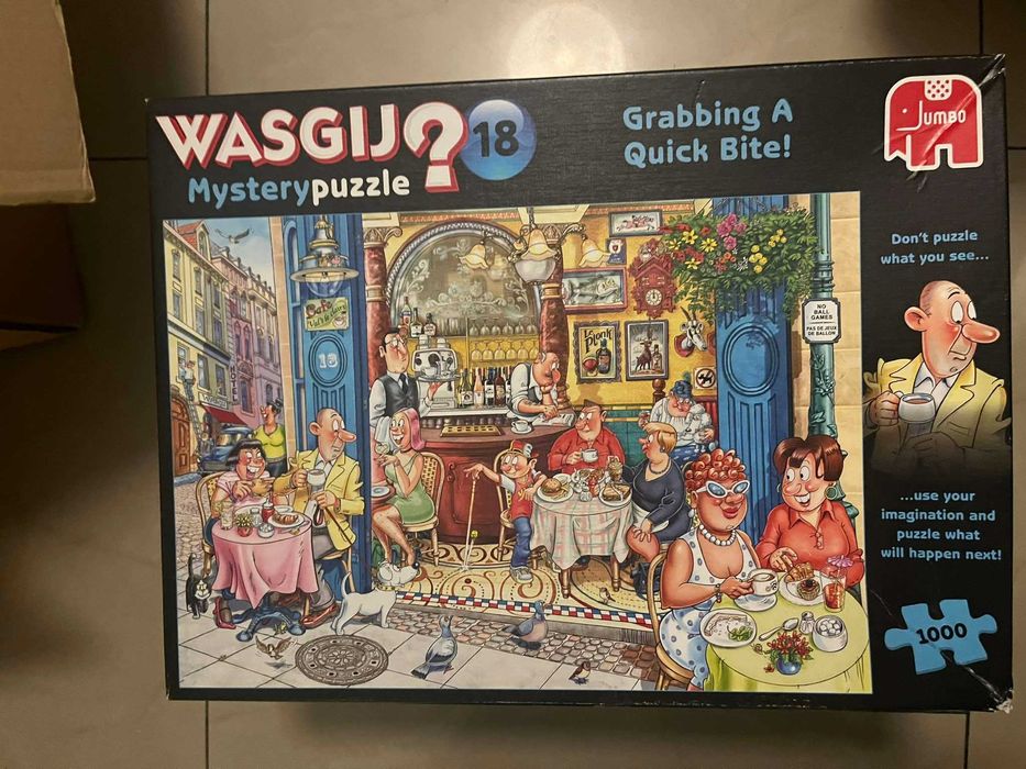 Puzzle Wasgij 18 Grabbing a quick bite 1000