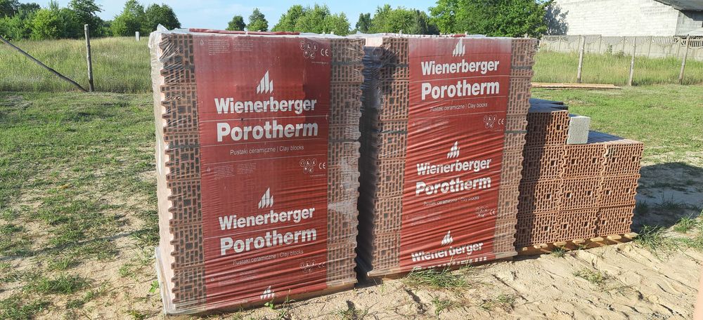 Pustaki ceramiczne Wienerberger Porotherm 25