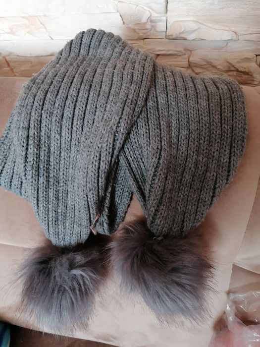 Rekawiczki + szalik oddam