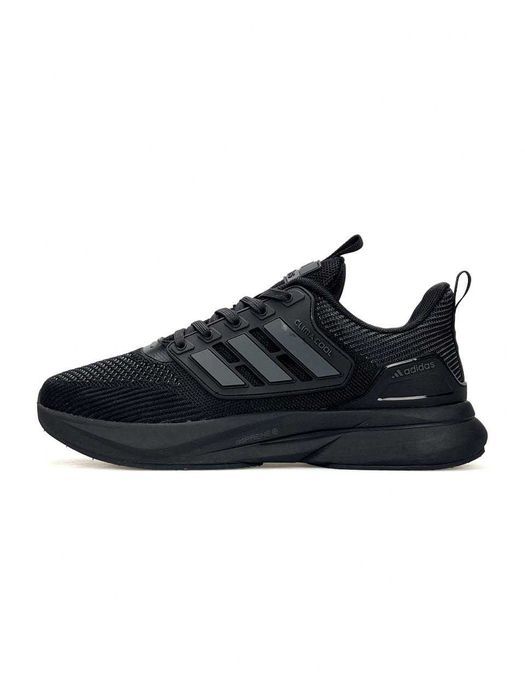 Кросівки Adidas Climacool Lightstrike Pro Full Black premium i89 СІТКА | Кроссовки Адидас чоловічі