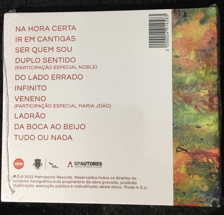 Nuno Guerreiro - Na hora certa CD selado