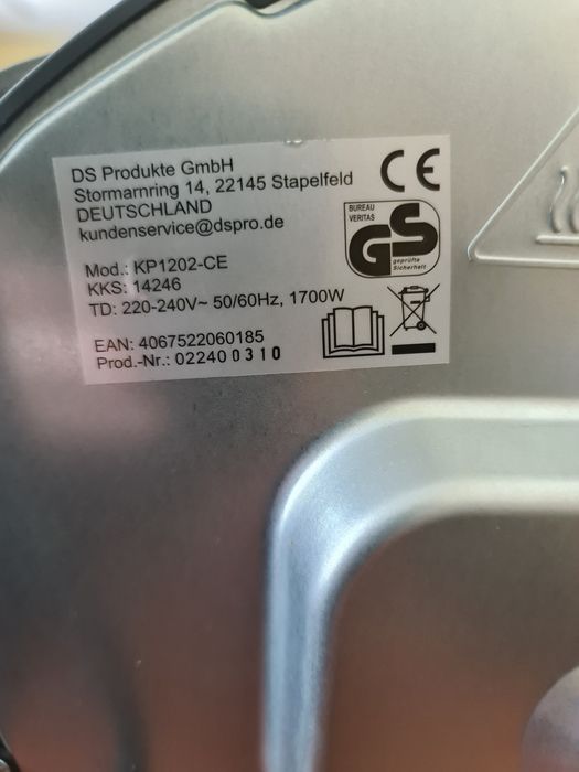 Elektryczny piec do pizzy 1700W