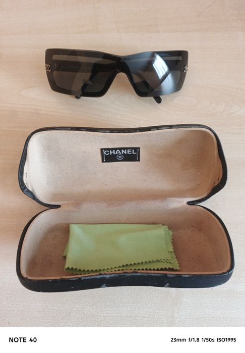 Orginalne okulary przeciwsłoneczne Chanel damskie