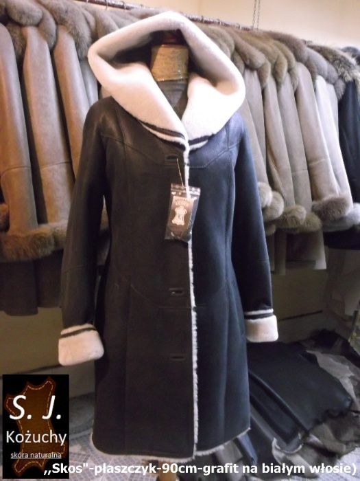 Kożuch damski naturalny ,,SKOS"- PRODUCENT!!!