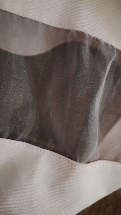 Фірмова пудрова спідниця міді кльош papaya